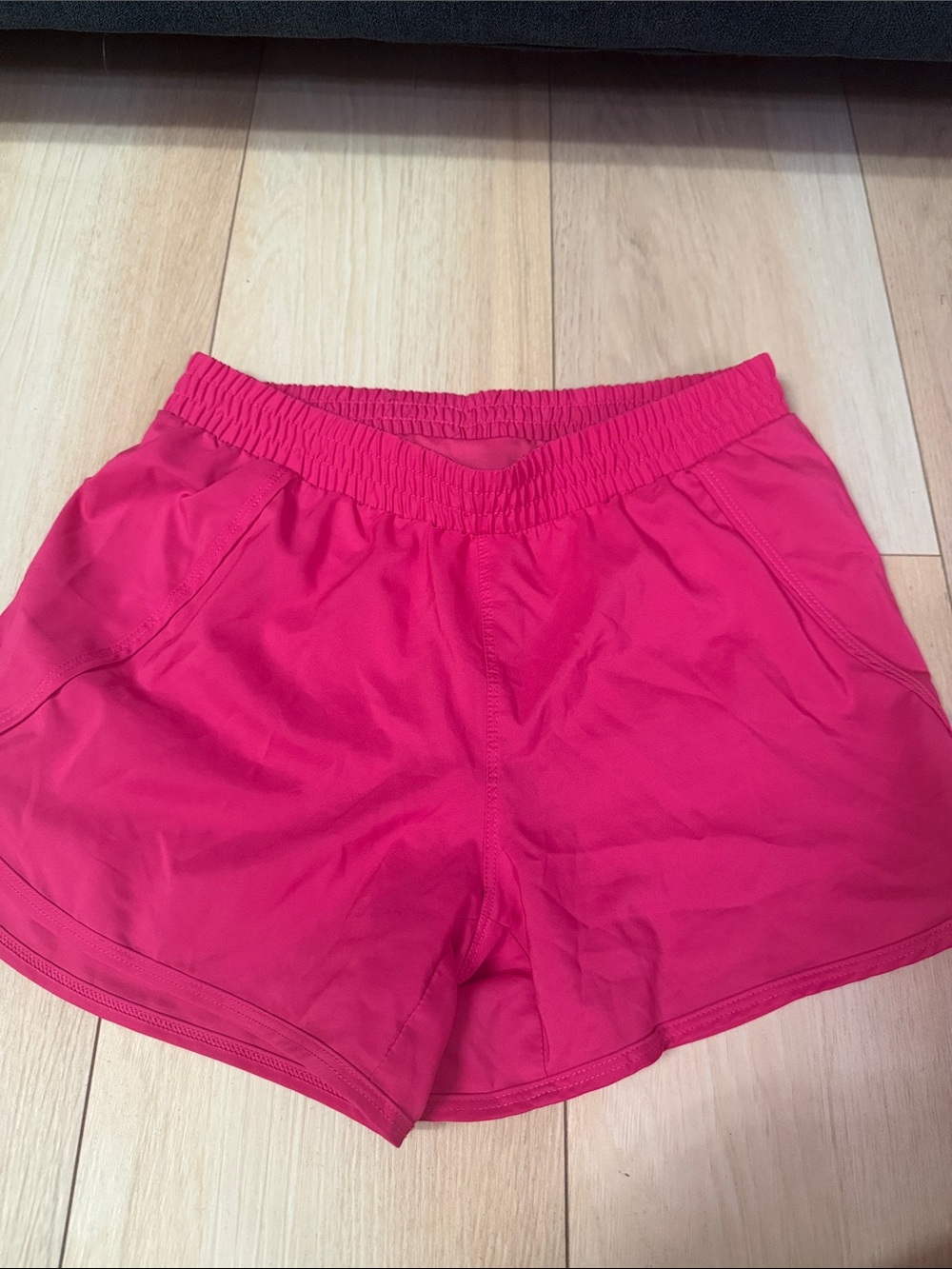 all in motion Bright Pink Girls' Athletic Shorts